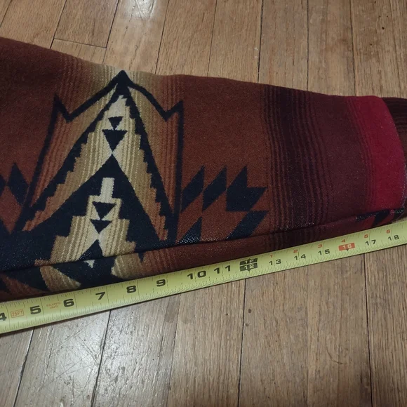 VTG Pendleton High Grade Southwestern Wool Western Wear Mid Length Jacket 🐎 - Picture 6 of 8